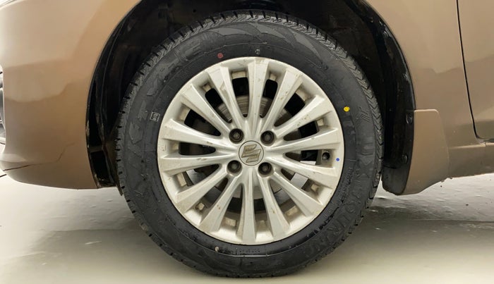 2017 Maruti Ciaz ZETA 1.4  AT PETROL, Petrol, Automatic, 93,032 km, Left Front Wheel