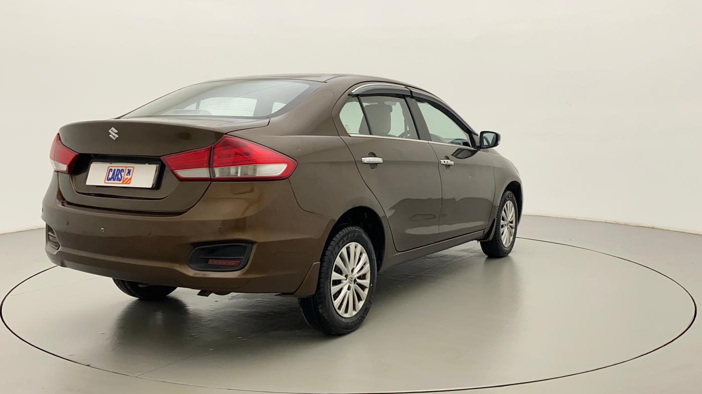 2017 Maruti Ciaz ZETA 1.4  AT PETROL, Petrol, Automatic, 93,032 km, Right Back Diagonal