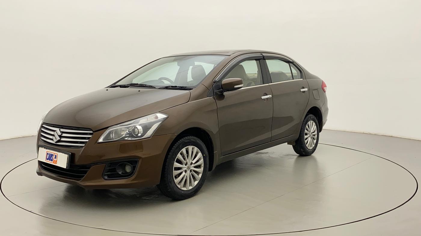 2017 Maruti Ciaz ZETA 1.4  AT PETROL, Petrol, Automatic, 93,032 km, Left Front Diagonal