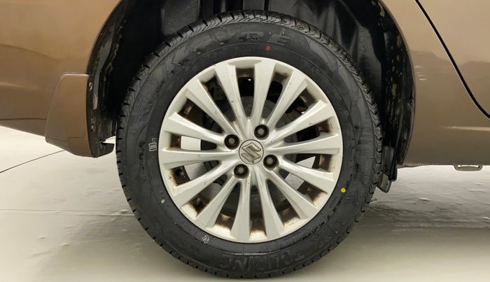 2017 Maruti Ciaz ZETA 1.4  AT PETROL, Petrol, Automatic, 93,032 km, Right Rear Wheel
