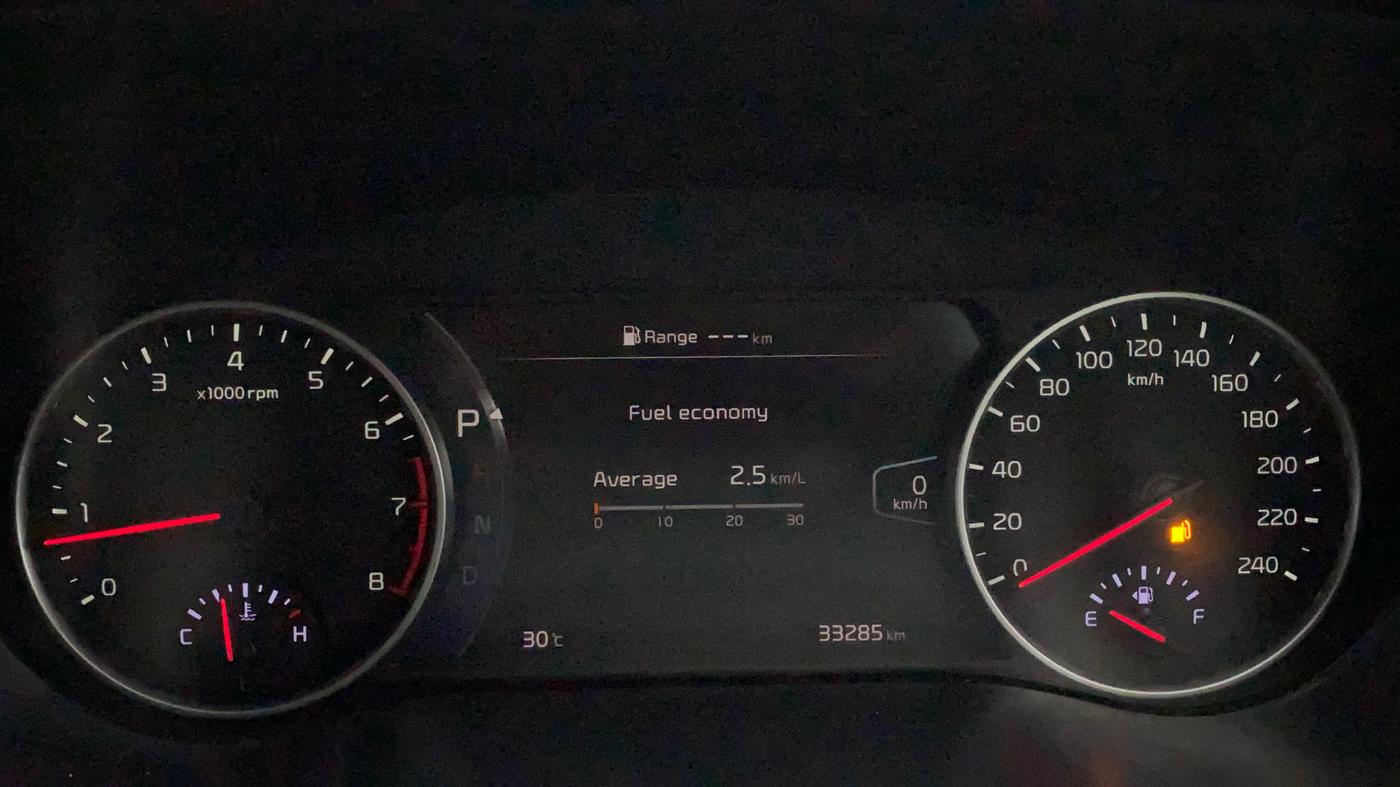 2022 KIA SELTOS X LINE 1.4 DCT, Petrol, Automatic, 33,276 km, Odometer Image