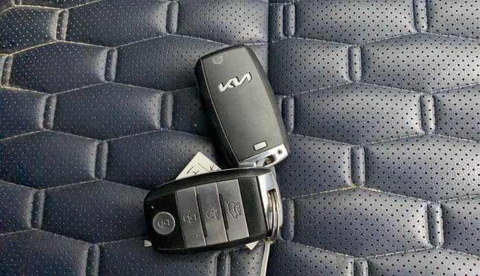 2022 KIA SELTOS X LINE 1.4 DCT, Petrol, Automatic, 33,276 km, Key Close Up