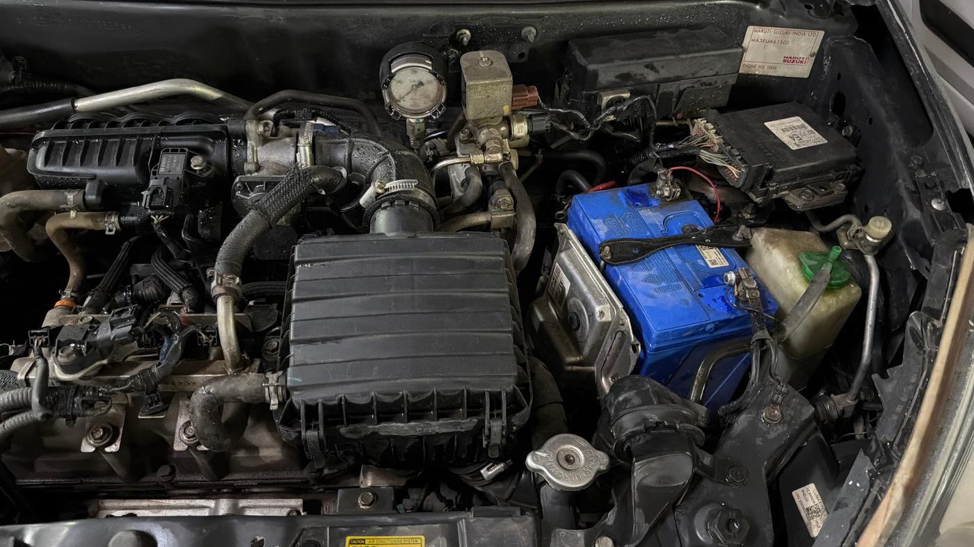 2020 Maruti Alto LXI CNG, CNG, Manual, 75,342 km, Engine View - Left