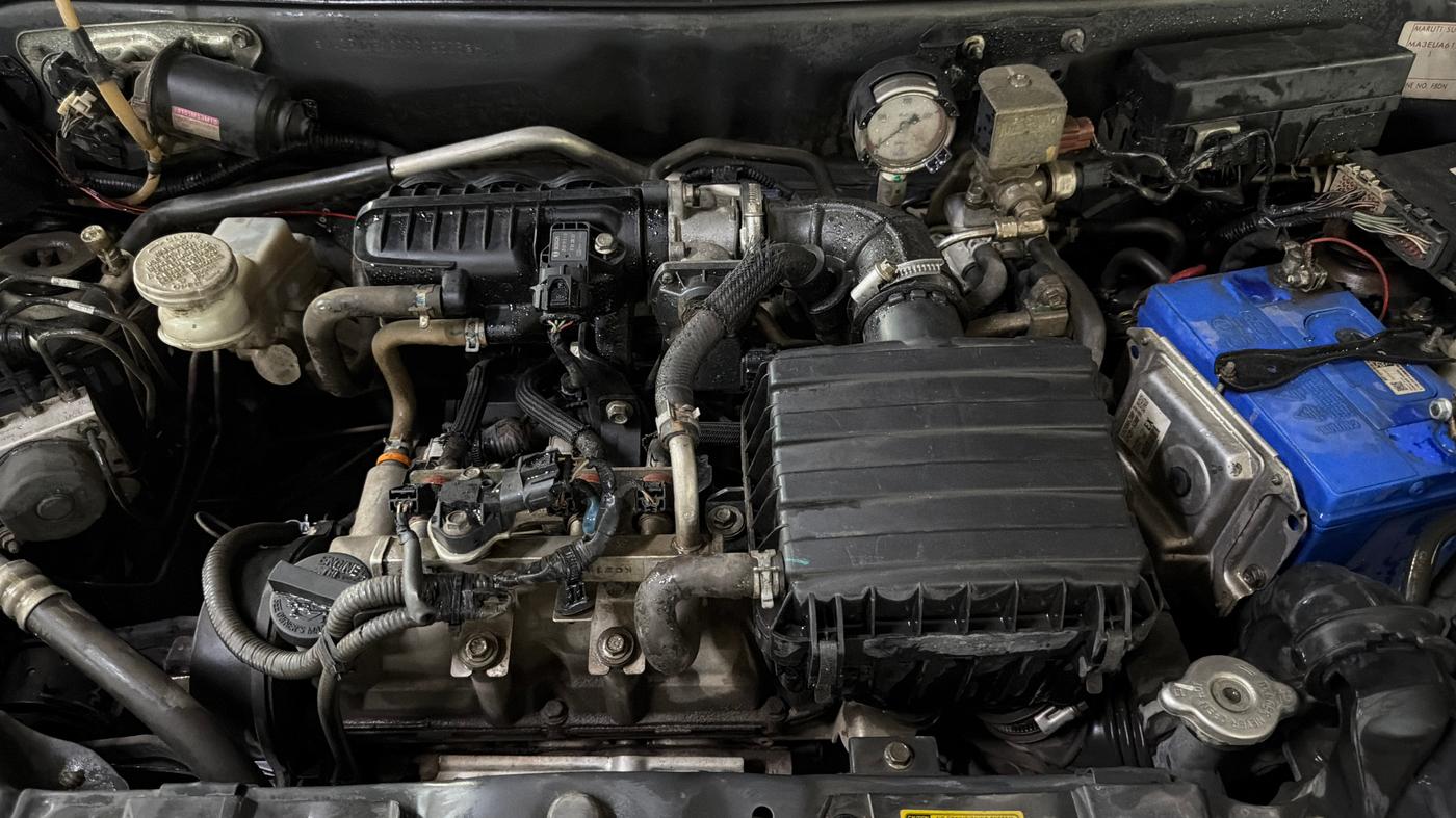 2020 Maruti Alto LXI CNG, CNG, Manual, 75,342 km, Engine View