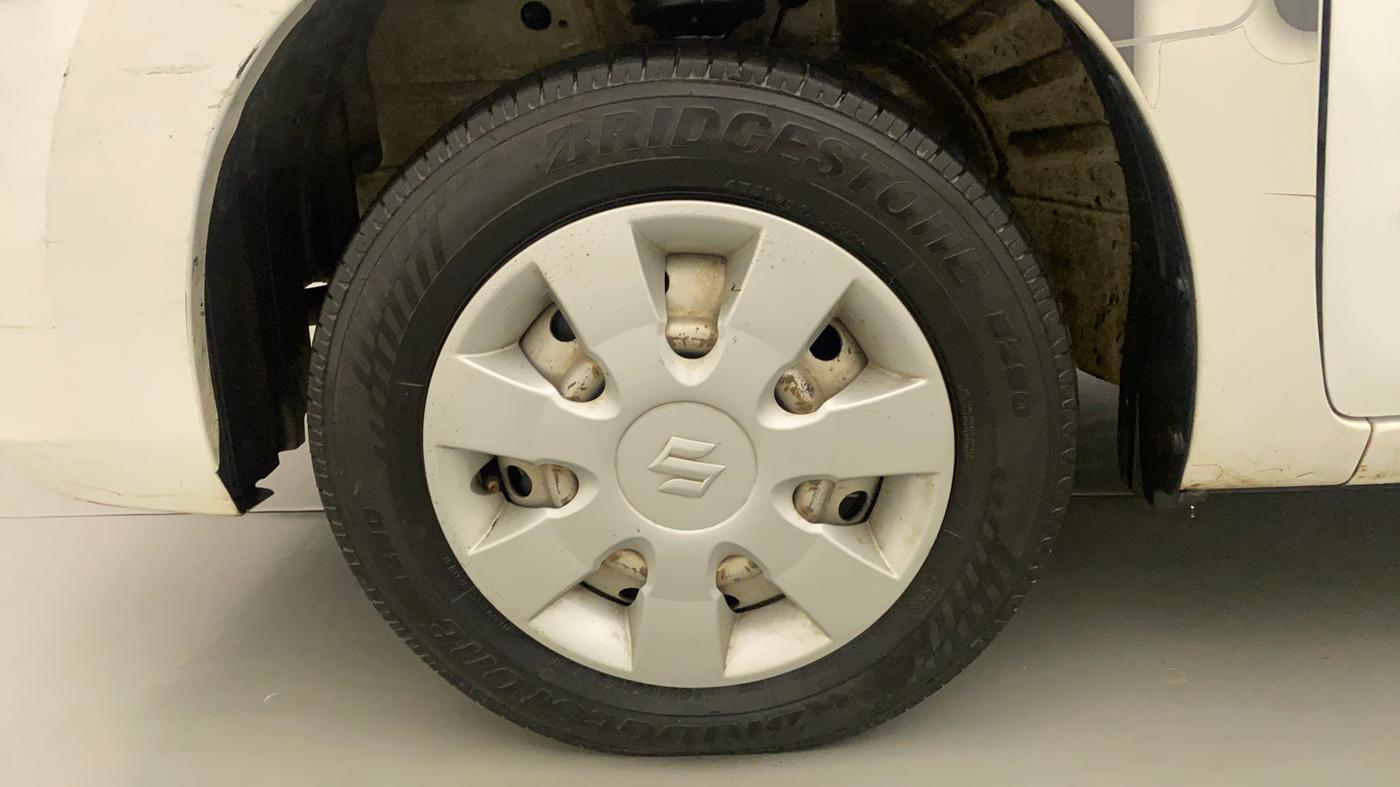 2014 Maruti Wagon R 1.0 LXI CNG, CNG, Manual, 99,831 km, Left Front Wheel