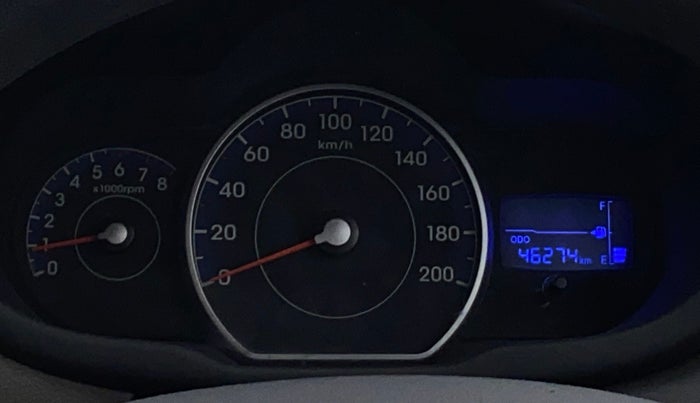 2013 Hyundai i10 SPORTZ 1.1, Petrol, Manual, 46,333 km, Odometer Image