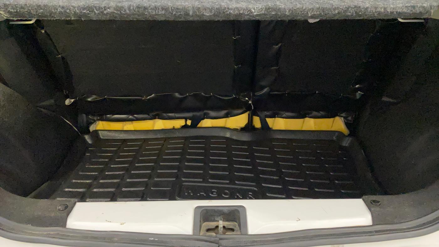 2019 Maruti New Wagon-R ZXI 1.2, Petrol, Manual, 59,301 km, Boot Inside