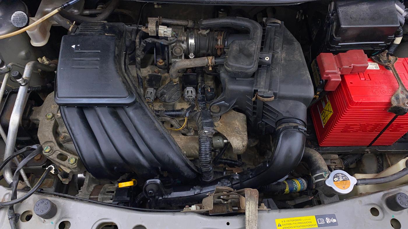 2014 Datsun Go T, Petrol, Manual, 24,620 km, Engine View