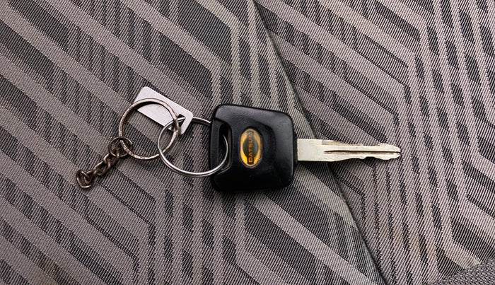 2014 Datsun Go T, Petrol, Manual, 24,640 km, Key Close Up