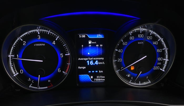 2016 Maruti Baleno ZETA DIESEL 1.3, Diesel, Manual, 74,944 km, Odometer Image