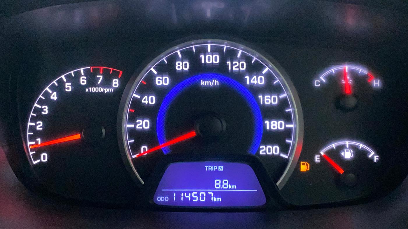 2016 Hyundai Grand i10 SPORTZ 1.2 KAPPA VTVT, Petrol, Manual, 1,14,586 km, Odometer Image