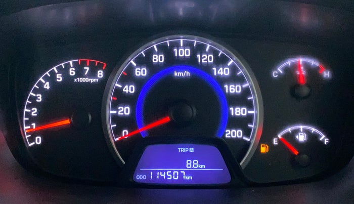 2016 Hyundai Grand i10 SPORTZ 1.2 KAPPA VTVT, Petrol, Manual, 1,14,586 km, Odometer Image