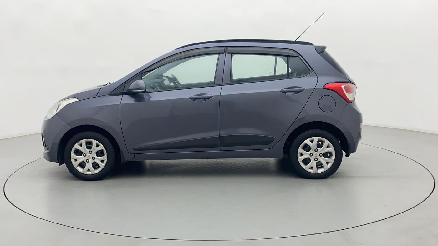 2016 Hyundai Grand i10 SPORTZ 1.2 KAPPA VTVT, Petrol, Manual, 1,14,586 km, Left Side