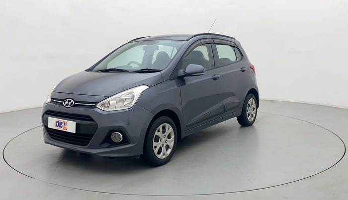 2016 Hyundai Grand i10 SPORTZ 1.2 KAPPA VTVT, Petrol, Manual, 1,14,586 km, Left Front Diagonal