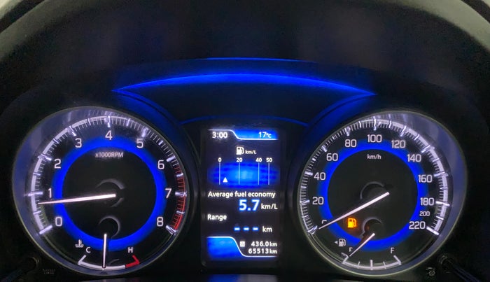 2017 Maruti Baleno ZETA PETROL 1.2, Petrol, Manual, 65,511 km, Odometer Image