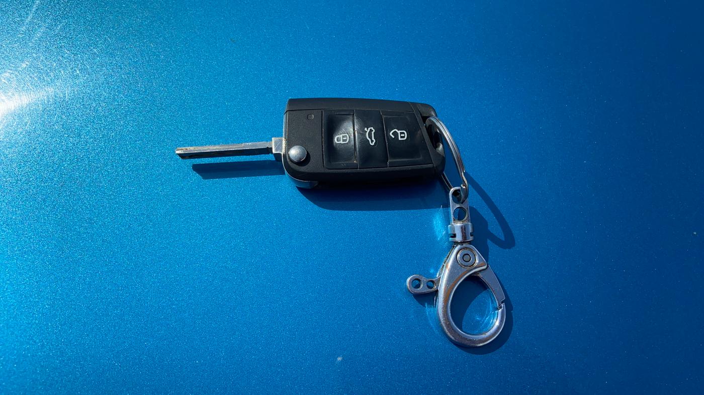 2022 Skoda SLAVIA STYLE 1.0L TSI AT, Petrol, Automatic, 96,700 km, Key Close Up