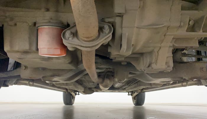 2012 Maruti Wagon R 1.0 VXI, Petrol, Manual, 51,010 km, Front Underbody