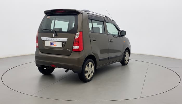 2012 Maruti Wagon R 1.0 VXI, Petrol, Manual, 51,010 km, Right Back Diagonal