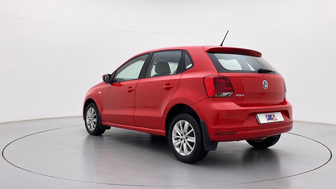 2015 Volkswagen Polo HIGHLINE1.2L PETROL, Petrol, Manual, 68,406 km, Left Back Diagonal