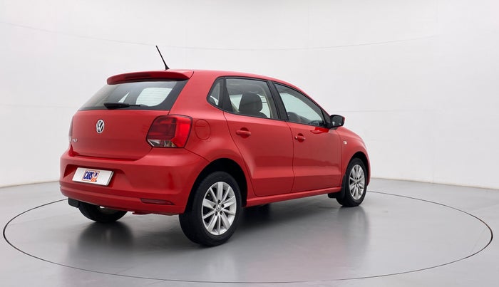 2015 Volkswagen Polo HIGHLINE1.2L PETROL, Petrol, Manual, 68,406 km, Right Back Diagonal