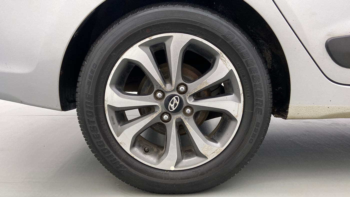 2014 Hyundai Xcent SX 1.2 OPT, Petrol, Manual, 91,329 km, Right Rear Wheel