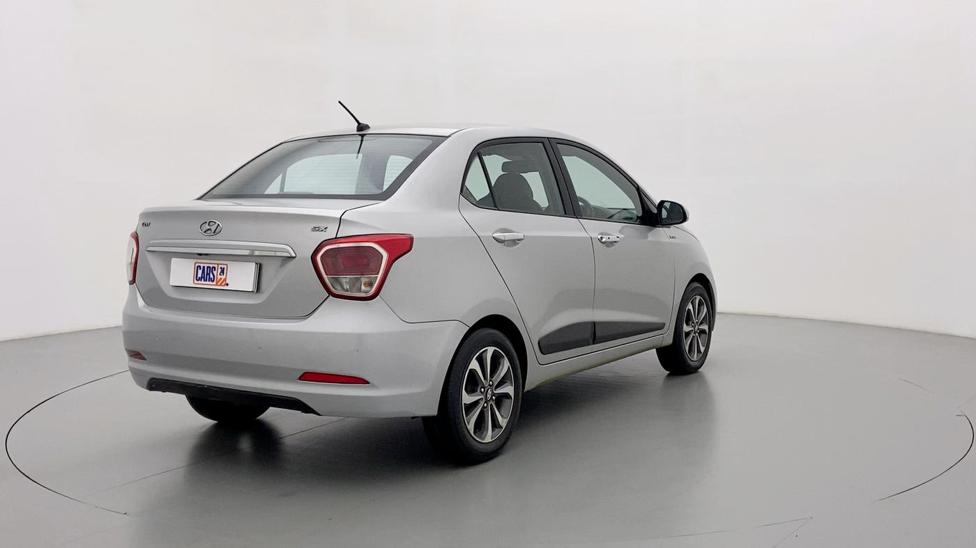 2014 Hyundai Xcent SX 1.2 OPT, Petrol, Manual, 91,329 km, Right Back Diagonal