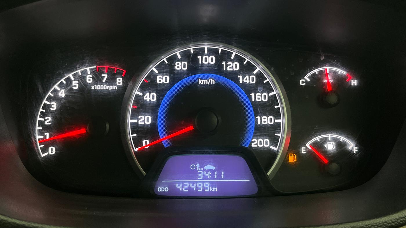 2017 Hyundai Grand i10 ASTA 1.2 KAPPA VTVT, Petrol, Manual, 42,521 km, Odometer Image