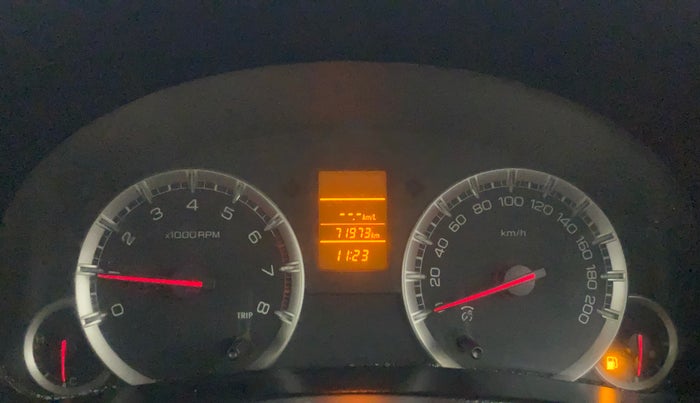 2012 Maruti Swift VXI, Petrol, Manual, 71,972 km, Odometer Image