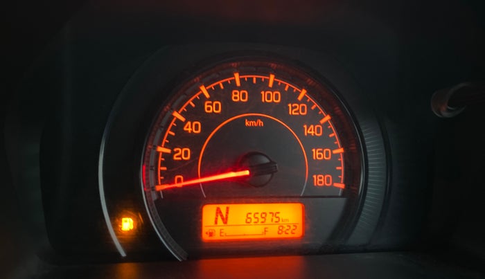 2020 Maruti New Wagon-R VXI 1.0 AMT, Petrol, Automatic, 65,974 km, Odometer Image