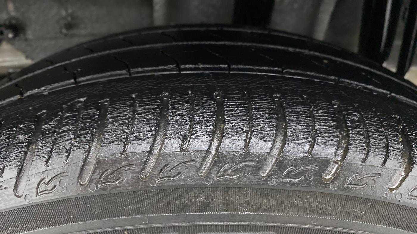 2019 Tata TIGOR XZ PETROL, Petrol, Manual, 44,446 km, Left Rear Tyre Tread