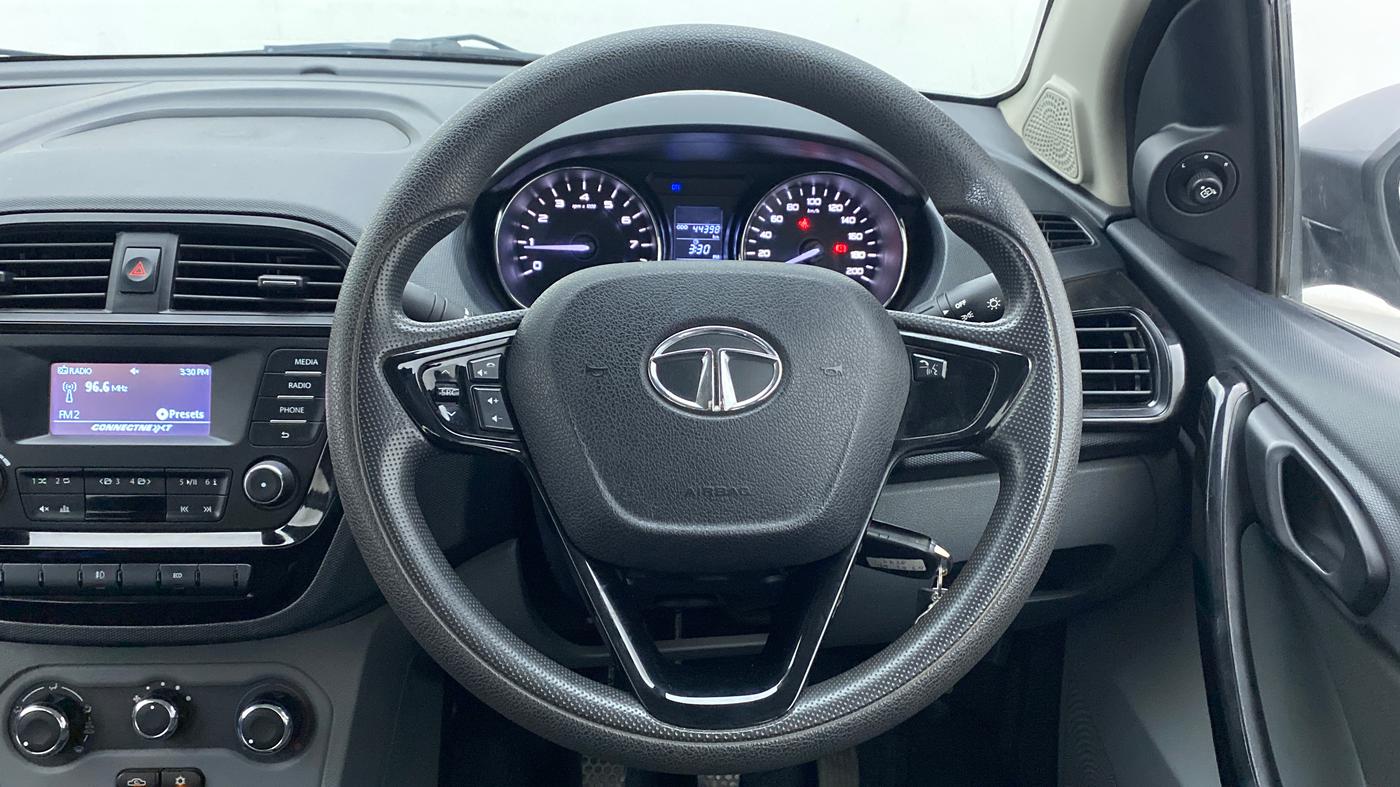 2019 Tata TIGOR XZ PETROL, Petrol, Manual, 44,446 km, Steering Wheel Close Up