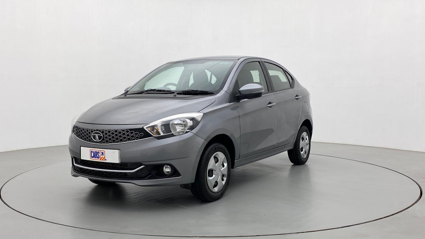 2019 Tata TIGOR XZ PETROL, Petrol, Manual, 44,446 km, Left Front Diagonal