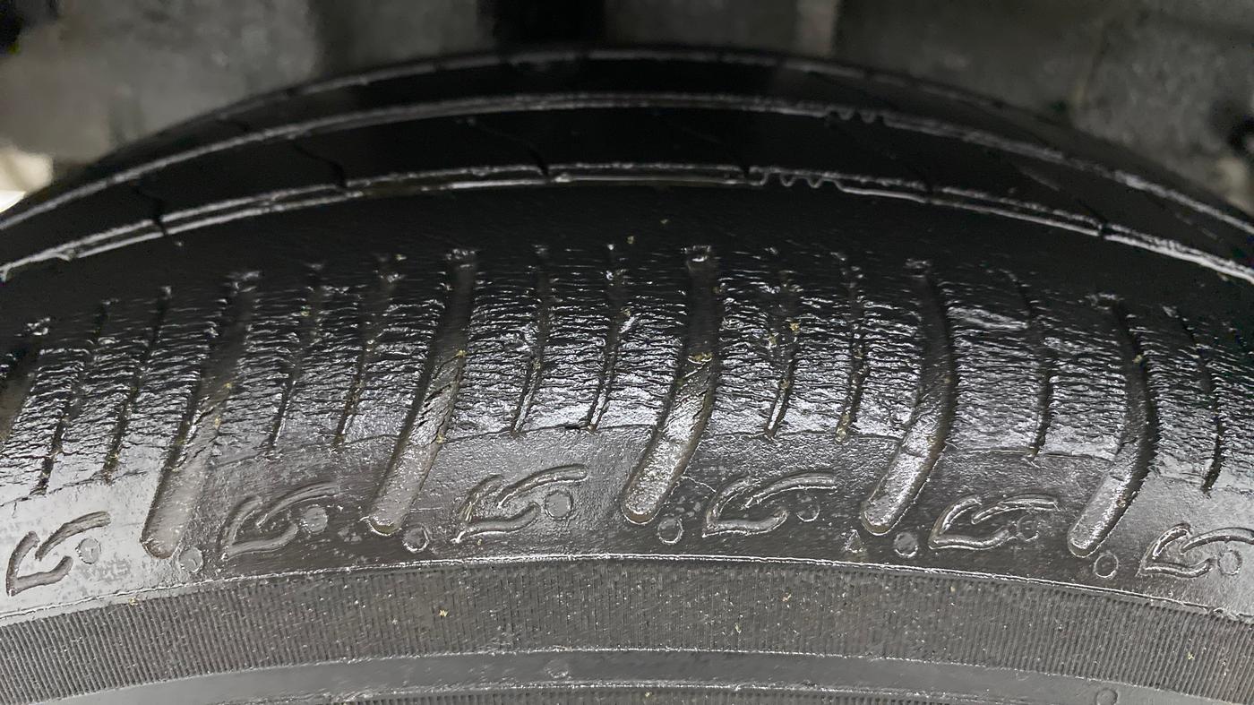 2019 Tata TIGOR XZ PETROL, Petrol, Manual, 44,446 km, Right Rear Tyre Tread