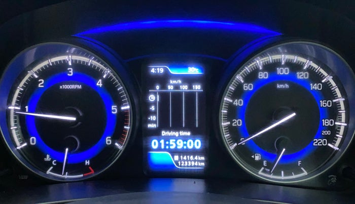 2016 Maruti Baleno ALPHA DIESEL 1.3, Diesel, Manual, 1,23,564 km, Odometer Image