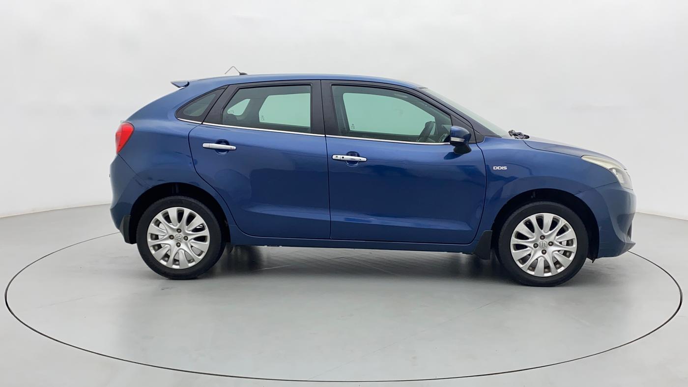 2016 Maruti Baleno ALPHA DIESEL 1.3, Diesel, Manual, 1,23,564 km, Right Side View