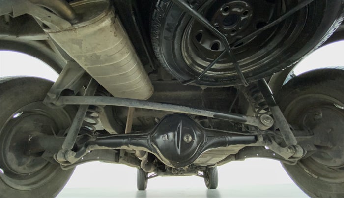2015 Maruti Eeco 5 STR WITH AC PLUSHTR, Petrol, Manual, 81,165 km, Rear Underbody