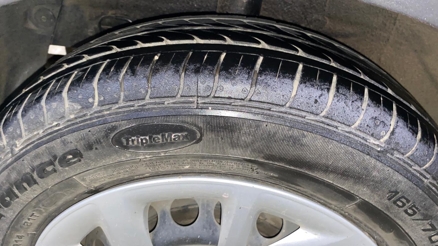 2018 Hyundai Grand i10 SPORTZ 1.2 KAPPA VTVT, Petrol, Manual, 46,444 km, Right Rear Tyre Tread