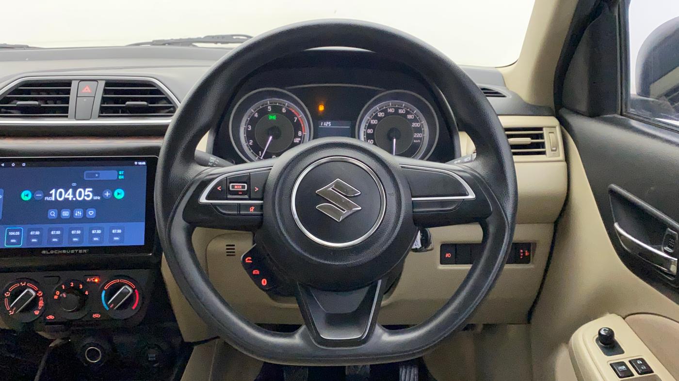 2017 Maruti Dzire VXI, Petrol, Manual, 21,216 km, Steering Wheel Close Up