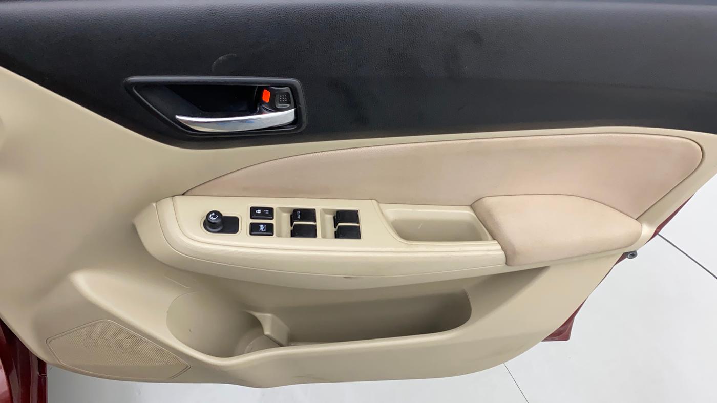 2017 Maruti Dzire VXI, Petrol, Manual, 21,216 km, Driver Side Door Panels Control