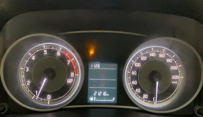 2017 Maruti Dzire VXI, Petrol, Manual, 21,216 km, Odometer Image