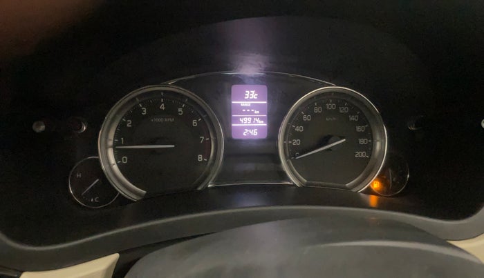 2015 Maruti Ciaz ZXI, Petrol, Manual, 49,901 km, Odometer Image