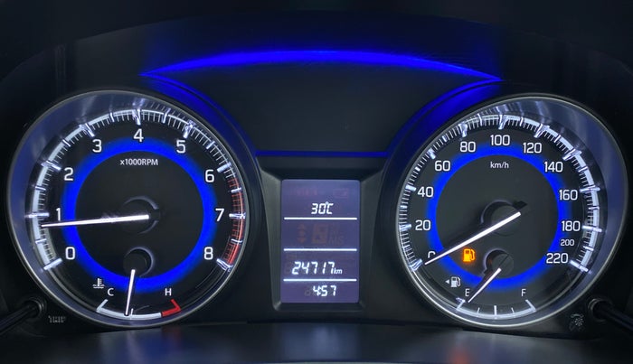 2018 Maruti Baleno DELTA 1.2 K12, Petrol, Manual, 24,749 km, Odometer Image