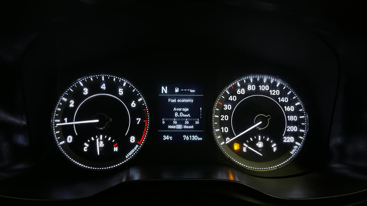2022 Hyundai VENUE SX 1.0 TURBO IMT, Petrol, Manual, 76,111 km, Odometer Image