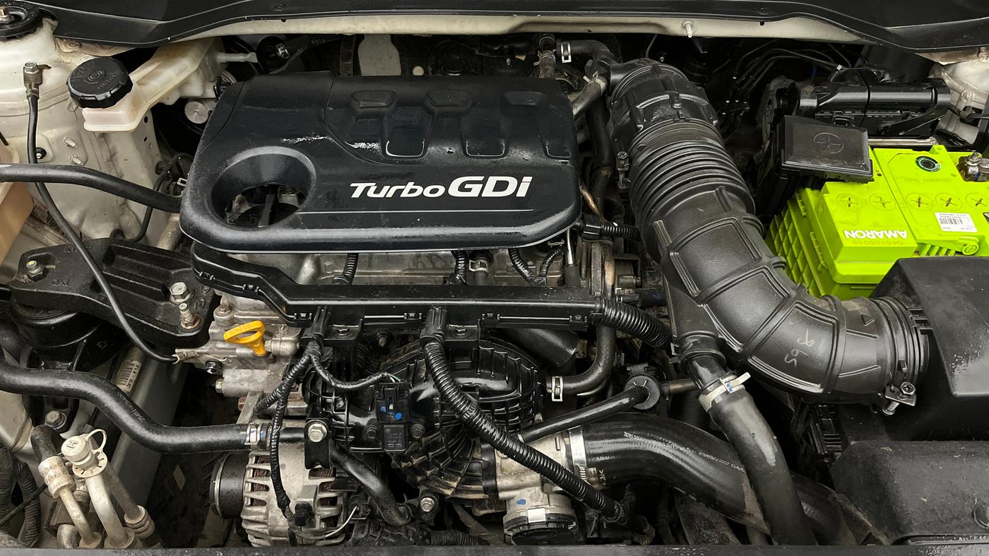2022 Hyundai VENUE SX 1.0 TURBO IMT, Petrol, Manual, 76,111 km, Engine View