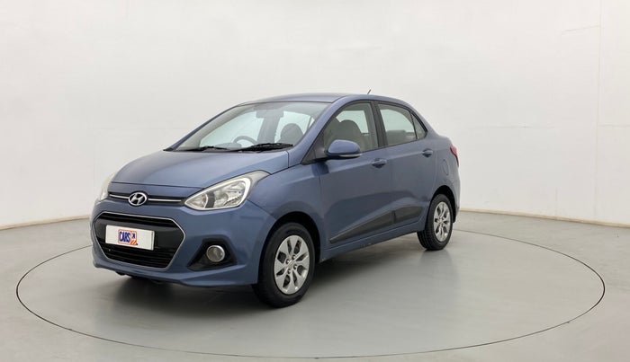 2015 Hyundai Xcent S 1.2, Petrol, Manual, 1,11,396 km, Left Front Diagonal