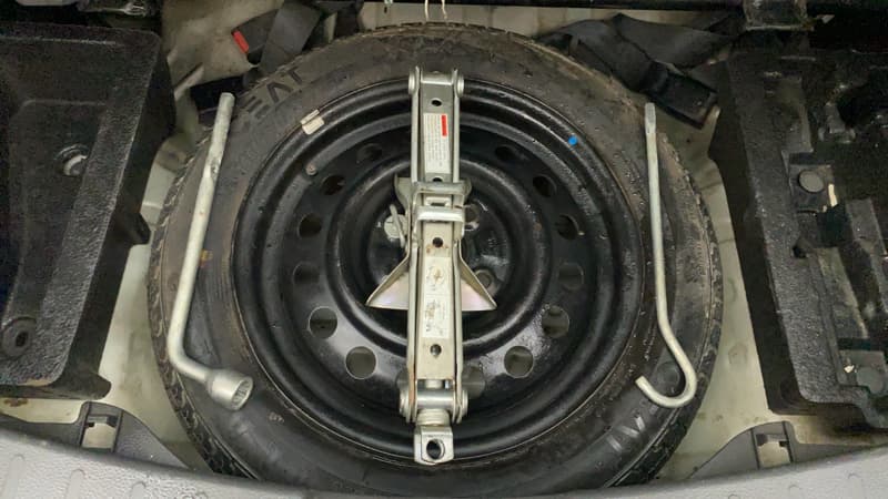 2011 Maruti Wagon R 1.0 VXI, Petrol, Manual, 77,193 km, Spare Tyre