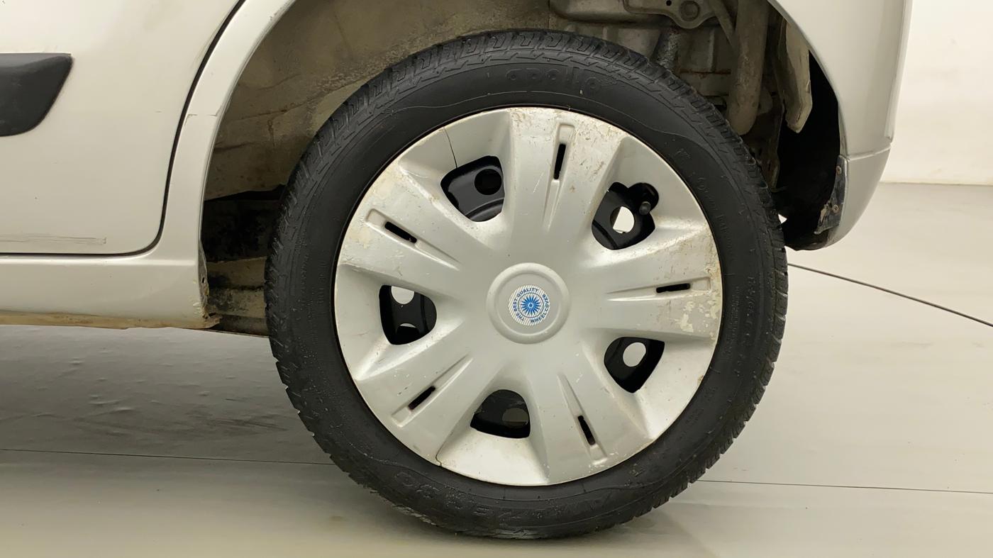 2011 Maruti Wagon R 1.0 VXI, Petrol, Manual, 77,193 km, Left Rear Wheel