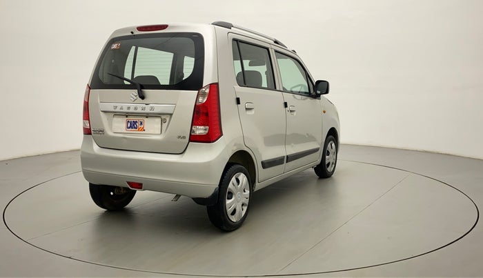 2011 Maruti Wagon R 1.0 VXI, Petrol, Manual, 77,193 km, Right Back Diagonal