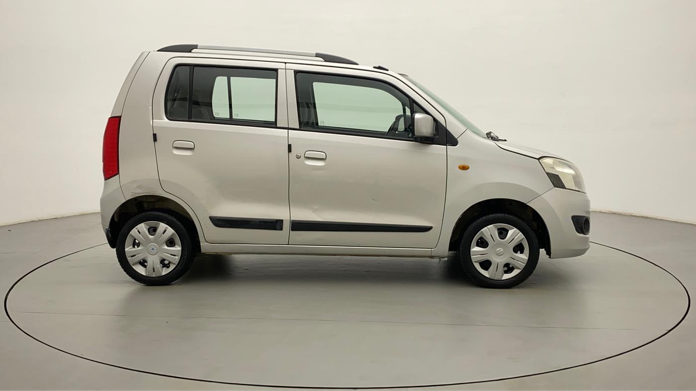 2011 Maruti Wagon R 1.0 VXI, Petrol, Manual, 77,193 km, Right Side View