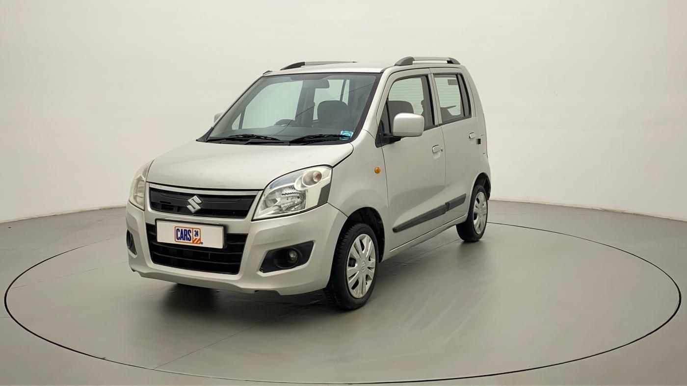 2011 Maruti Wagon R 1.0 VXI, Petrol, Manual, 77,193 km, Left Front Diagonal